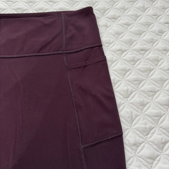 Patagonia Maipo 7/8 Stash Tights Leggings Plum Purple Size XXL - Picture 3 of 12